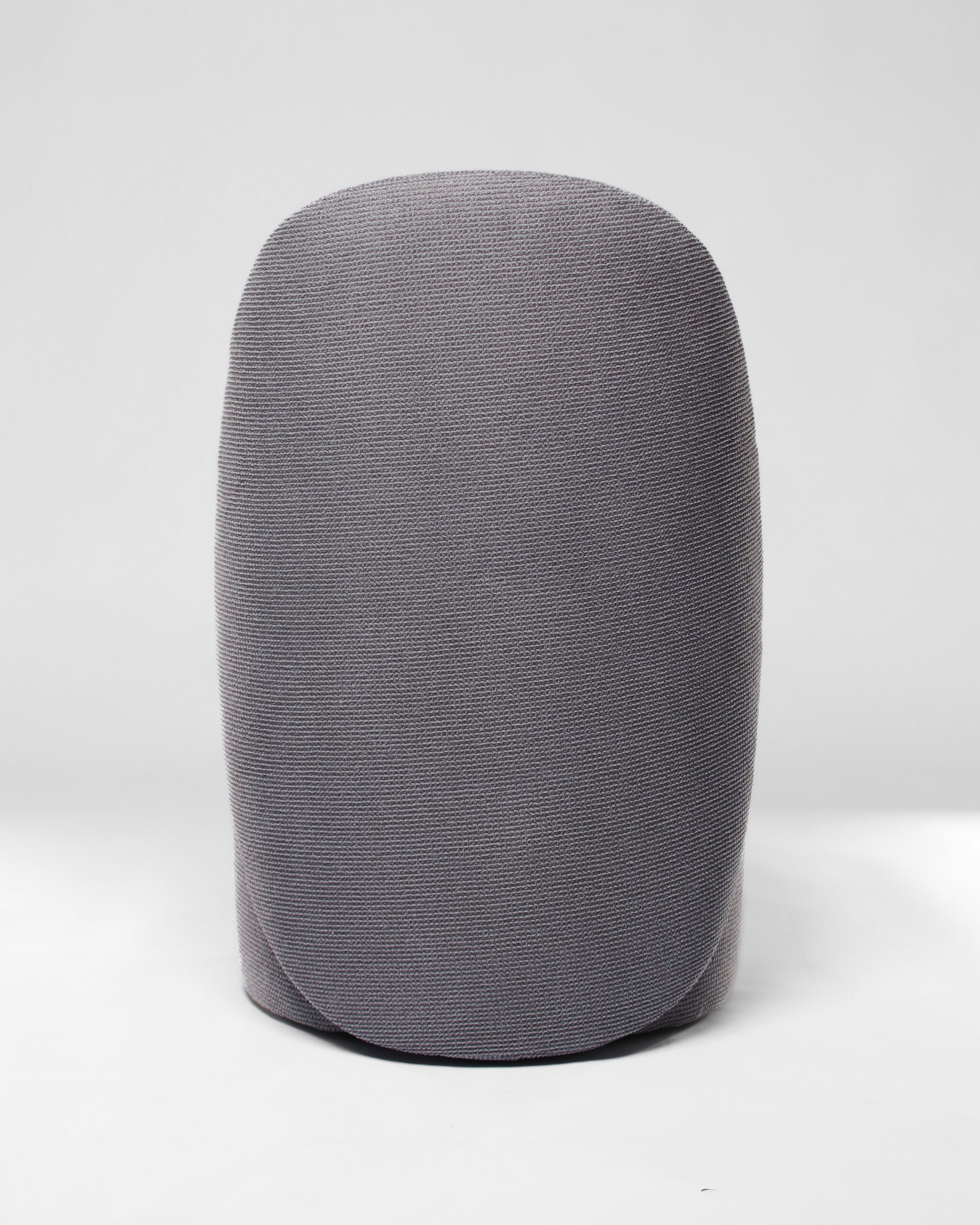 Fauteuil Rondo Design Gris Lilas – Élégance Moderne et Confort Compact - Image 5